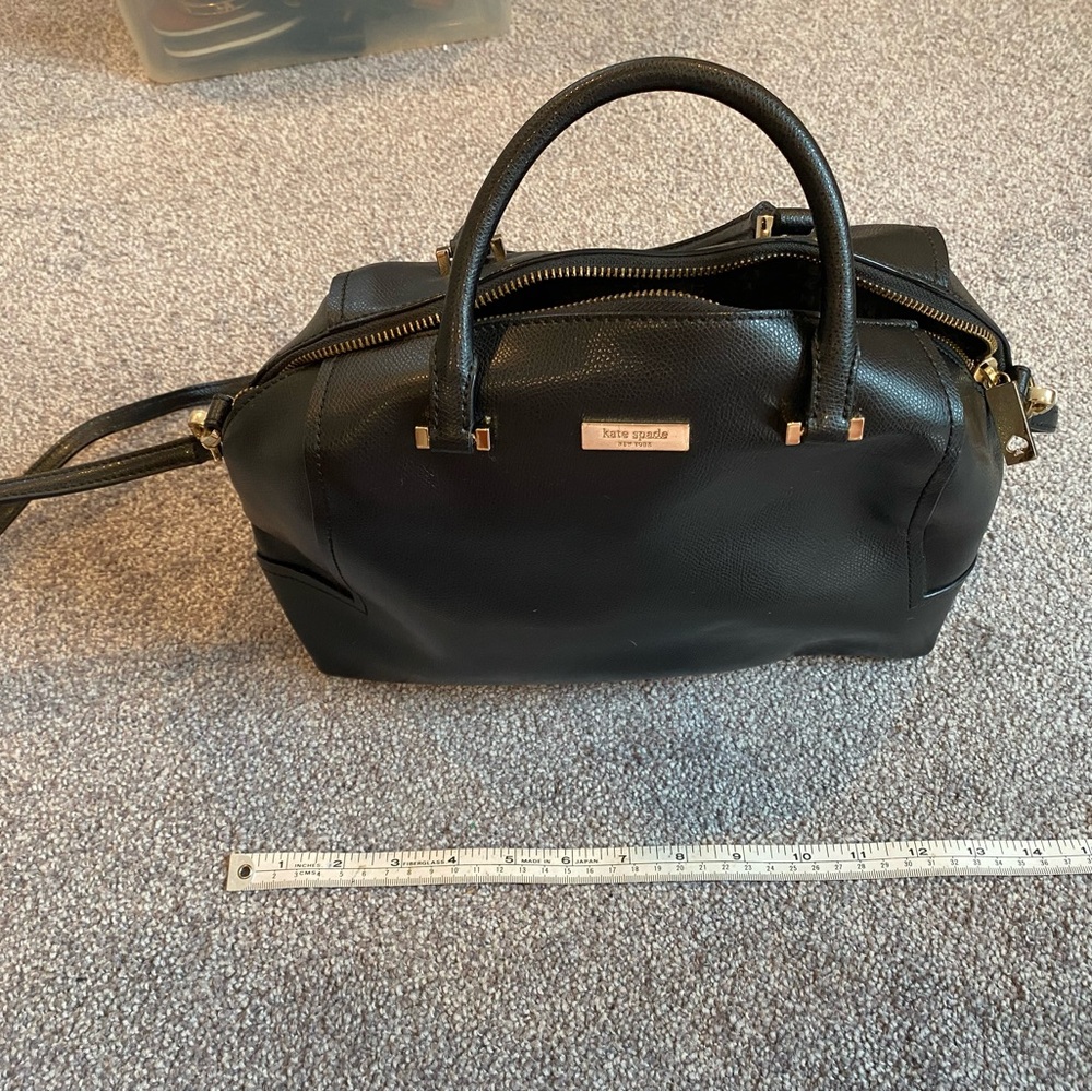 Kate Spade Black Leather Handbag